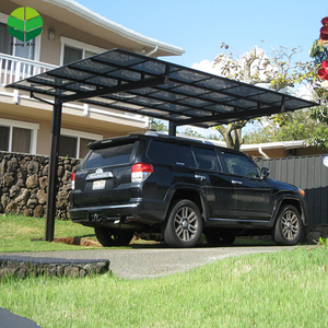 Chống mưa tán carport hiên bãi đậu xe mái Trung Quốc nóng bán ngoài trời Kim Loại Tùy chỉnh nhà để xe, tán & carports UV bảo vệ - Product Image 2