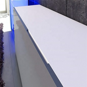 Tùy biến độ bóng cao LED chiếu sáng kính kệ tường đơn vị TV đứng với 2 cửa ra vào và 2 cánh tà - Product Image 4