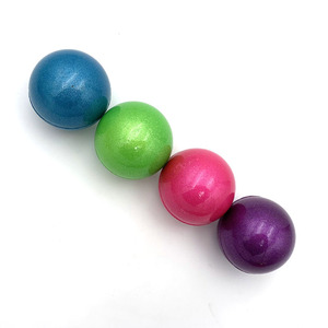 Boule d'<span class=keywords><strong>éponge</strong></span> en mousse écologique en caoutchouc métallique, jouet, balle de couleur, pour chien de compagnie et enfant, vente directe depuis l'usine - Product Image 2