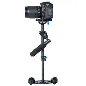 Profesional 40 Cm Genggam Kecil Steadicam Kamera Stabilizer 360 Derajat Serba Stabilitas Shooting untuk DSLR/DV kamera/Mini