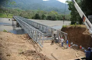 High quality and low price bailey bridge portable steel bridge for sales manufacturer from China