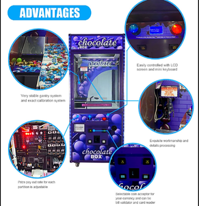 Máquina Expendedora <span class=keywords><strong>de</strong></span> <span class=keywords><strong>monedas</strong></span>, máquina expendedora <span class=keywords><strong>de</strong></span> grúas <span class=keywords><strong>de</strong></span> caramelo, receptor <span class=keywords><strong>de</strong></span> chocolate - Product Image 4