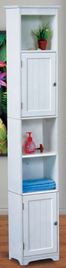 White <strong>Corner</strong> <strong>Bathroom</strong> <strong>Unit</strong> - Product Image 2