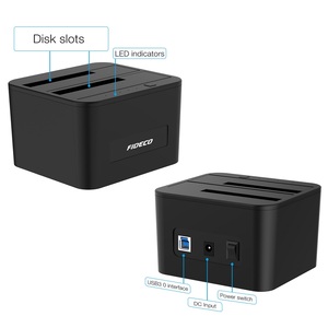 Fideco Hard disk esterno Docking Station Sata Usb 3.0 Hdd duplicatore Clone - Product Image 4