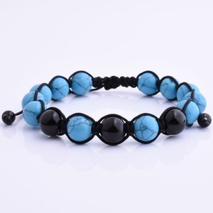 Modèles de bracelets en <span class=keywords><strong>macramé</strong></span>, vente flash, bijoux, <span class=keywords><strong>bracelet</strong></span> en pierres précieuses, <span class=keywords><strong>bracelet</strong></span> en perles naturelles, <span class=keywords><strong>bracelet</strong></span> en onyx réglable - Product Image 2