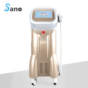 Latest invention 808nm diode laser hair removal machine price / permanent and painless diode laser hair removal equipment