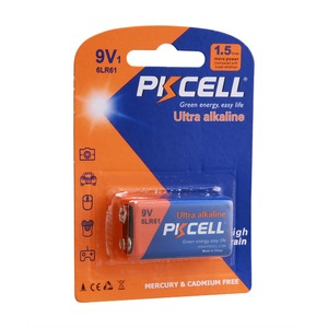 공장 공급 OEM 고전압 9V 배터리 6LR61 알카라인 배터리 팩 - Product Image 6