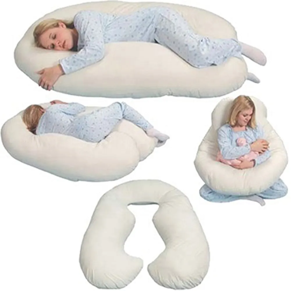 Oreiller de grossesse confortable, coussin pour dormir sur le côté, pour femmes enceintes