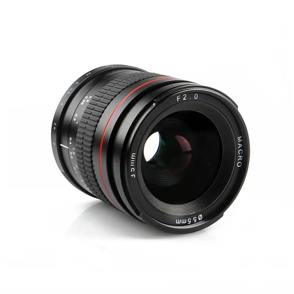 Ручной объектив камеры Lightdow 35 мм F2.0 Prime для Nikon D850, D810, D800, D750, D700, D610, D300, D3100, D3200, D3300, D3400, D5100