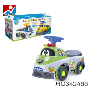 Yeni Kırmızı Yangın Kamyon Tasarım Karikatür Plastik Sürgülü Bebek Araba HC342485 - Product Image 4