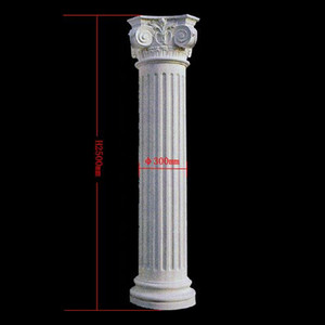 2024 Factory Sales Waterproof Durable <strong>Exterior</strong> <strong>Fiberglass</strong> Decorative Roman <strong>Column</strong> for Real Estate