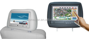 9 Inch TFT LCD Xe Cab Taxi LCD Màn Hình Video Quảng Cáo Tựa Đầu Hiển Thị Với Sonic Cảm Biến - Product Image 3