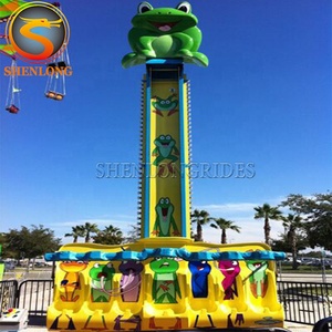 Jeu de parc d'attractions en plein air Kiddie Rides Grenouille Sautant Petite tour Chute libre Tour de chute libre - Product Image 2