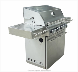 आगा/सीई प्रमाणित ग्रिल bbq, 4 मुख्य बर्नर - Product Image 2