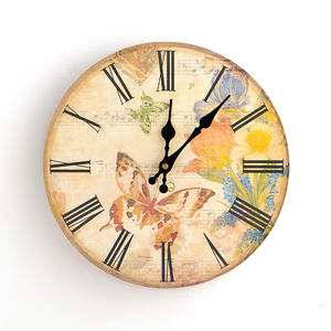 <span class=keywords><strong>Orologio</strong></span> <span class=keywords><strong>da</strong></span> <span class=keywords><strong>Parete</strong></span> in Legno Dipinto a Mano Classico <span class=keywords><strong>Marca</strong></span> FQ - Product Image 3