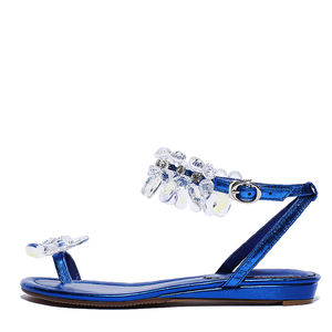 WETKISS-Sandalias planas de piel <span class=keywords><strong>para</strong></span> <span class=keywords><strong>mujer</strong></span>, zapatos femeninos de estilo Gladiador, adecuados <span class=keywords><strong>para</strong></span> playa y verano - Product Image 2