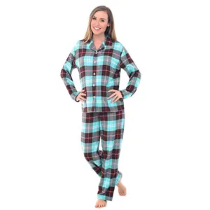 Flanellen Pyjama Set