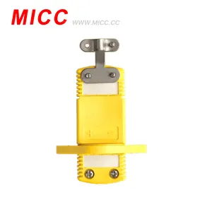 Conector padrão micc/mini tipo termopar, conector macho e fêmea/tampões