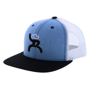 Cappello da camionista a tesa piatta con logo personalizzato realizzato da DOYOURWEAR - Product Image 2