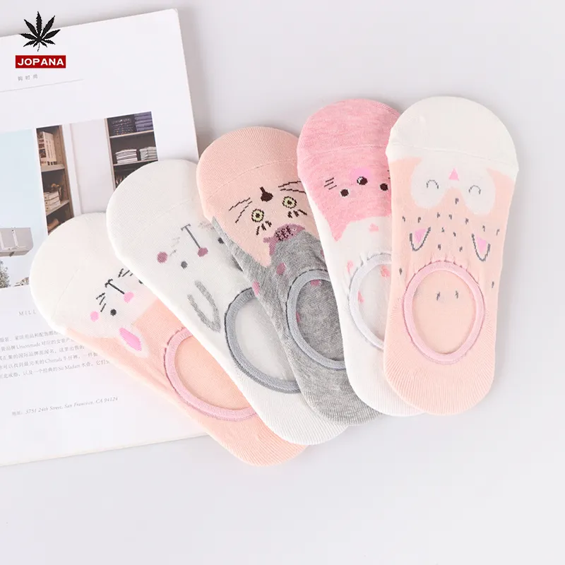 wholesale high quality comfortable cotton women cute ankle socks