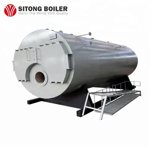 Large diameter corrugated furnace Gas Oil Steam Boiler Burner