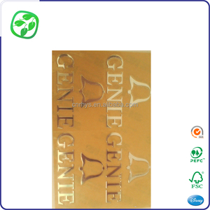 Della fabbrica del commercio all'ingrosso del mestiere del Metallo di fusione del metallo Logo di trasferimento adesivi per auto lampeggiante segni in metallo - Product Image 5