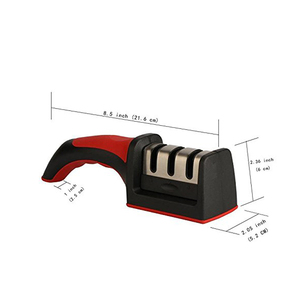 <span class=keywords><strong>Amazon</strong></span> cuisine petit 3-étape <span class=keywords><strong>Diamant</strong></span> Enduit Système De Roue mini cuisine couteau aiguiseur - Product Image 3