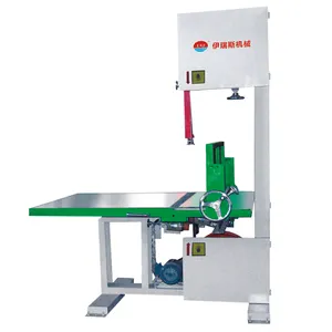 Vertical small plastic foam sheet saw cutter cutting machine