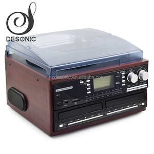 Platine électrique double 4 pouces, avec enregistreur USB, RADIO à CASSETTE - Product Image 6