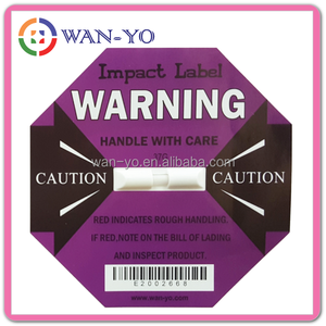 Etiqueta/Indicador de Impacto para Monitorear Golpes Durante el Empaque y Envío - Product Image 2