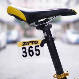 ZTTO eléctrico <span class=keywords><strong>bicicleta</strong></span> ciclismo número titular de placa de engranaje fijo soporte carrera ultraligero de la <span class=keywords><strong>bicicleta</strong></span> posterior de la licencia de Rack - Product Image 2