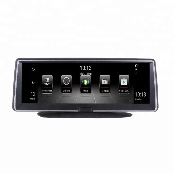 Caja negra para coche, 4G, rotación de 8 pulgadas, Android, navegación GPS, DVR M92, WIFI, cámara de salpicadero