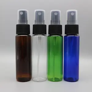 Toptan çok renkler 30 ml boş plastik PET sis sprey şişesi