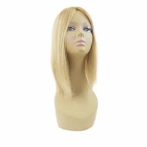 Nieuwe collectie top kwaliteit blonde kleur zijden top sluiting voor europese vrouwen menselijk haar zijde topper