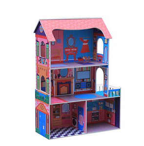 Nuevo producto <span class=keywords><strong>de</strong></span> <span class=keywords><strong>madera</strong></span> niños miniatura <span class=keywords><strong>Casa</strong></span> <span class=keywords><strong>de</strong></span> muñeca <span class=keywords><strong>de</strong></span> DIY - Product Image 1