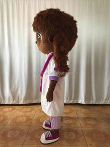 Disfraz de mascota De niña pequeña personalizada Hola/mascota de personaje/disfraces de Mascota de doctor - Product Image 4