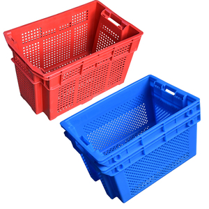 Plastic Tomato <strong>Crate</strong> for Storage and Transport of <strong>Fruits</strong> - Product Image 5
