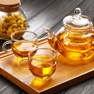 A mano di alta vetro borosilicato tea pot <span class=keywords><strong>con</strong></span> <span class=keywords><strong>coperchio</strong></span> in vetro - Product Image 4