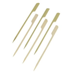 Paleta de bambú/Flat Brocheta De Bambú Barco Remos y Pinchos - Product Image 1