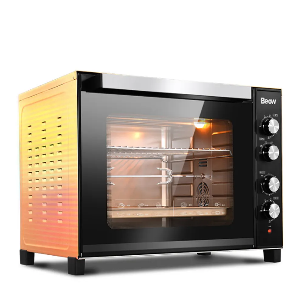 Polish Chromed Stainless Steel Countertop oven Convection Toaster Oven