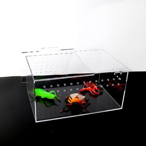 Terrarium acrylique vitrines pour animaux de compagnie <span class=keywords><strong>cage</strong></span> d'écran pour reptile tortue hamster acrylique hamster <span class=keywords><strong>cage</strong></span> acrylique reptile <span class=keywords><strong>cage</strong></span> - Product Image 3
