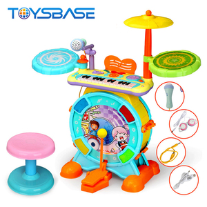 Multifunction <strong>Kids</strong> 2 in 1 Electronic Musical Piano Play Toy Drum <strong>Keyboard</strong> - Product Image 3