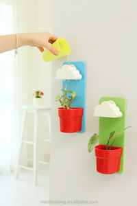 Pot de fleurs rectangulaire en plastique nuage suspendu au mur pour <span class=keywords><strong>jardin</strong></span> - Product Image 1