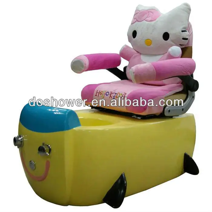 Hello Kitty stijl kid pedicure spa stoel massage stoel voor schoonheidssalon furnicure met manicure pedicure stoel en tafel