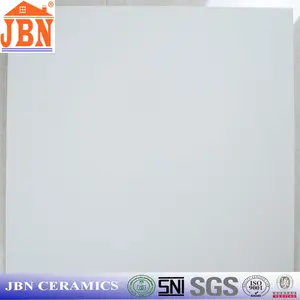 Azulejos súper blancos, azulejos de porcelana de doble carga nano pulidos, tamaño de 60x60cm, porcelanato