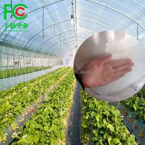 Promotion product 200 micron greenhouse film agriculture uv protection blue pe plastic greenhouse film with cheap price