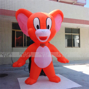 Juguetes para la venta al por mayor personalizar Ratón <span class=keywords><strong>Jerry</strong></span> de dibujos animados en movimiento inflable - Product Image 2