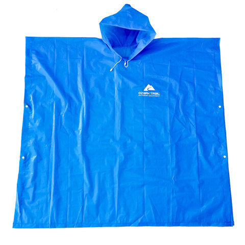 Adult Customized Printed LOGO Reusable PVC Raincoat/rain Poncho