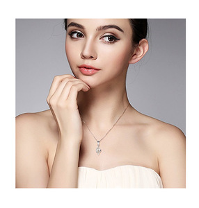 925 <strong>Sterling</strong> <strong>Silver</strong> Jewelry 6mm Freshwater <strong>Pearl</strong> Pendant <strong>Necklace</strong> - Product Image 5