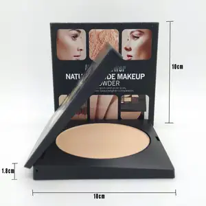 Music Flower New Natural Nude Makeup Powder Palette Covers macchie e cicatrici da Acne creando una polvere pressata più luminosa dai toni uniformi